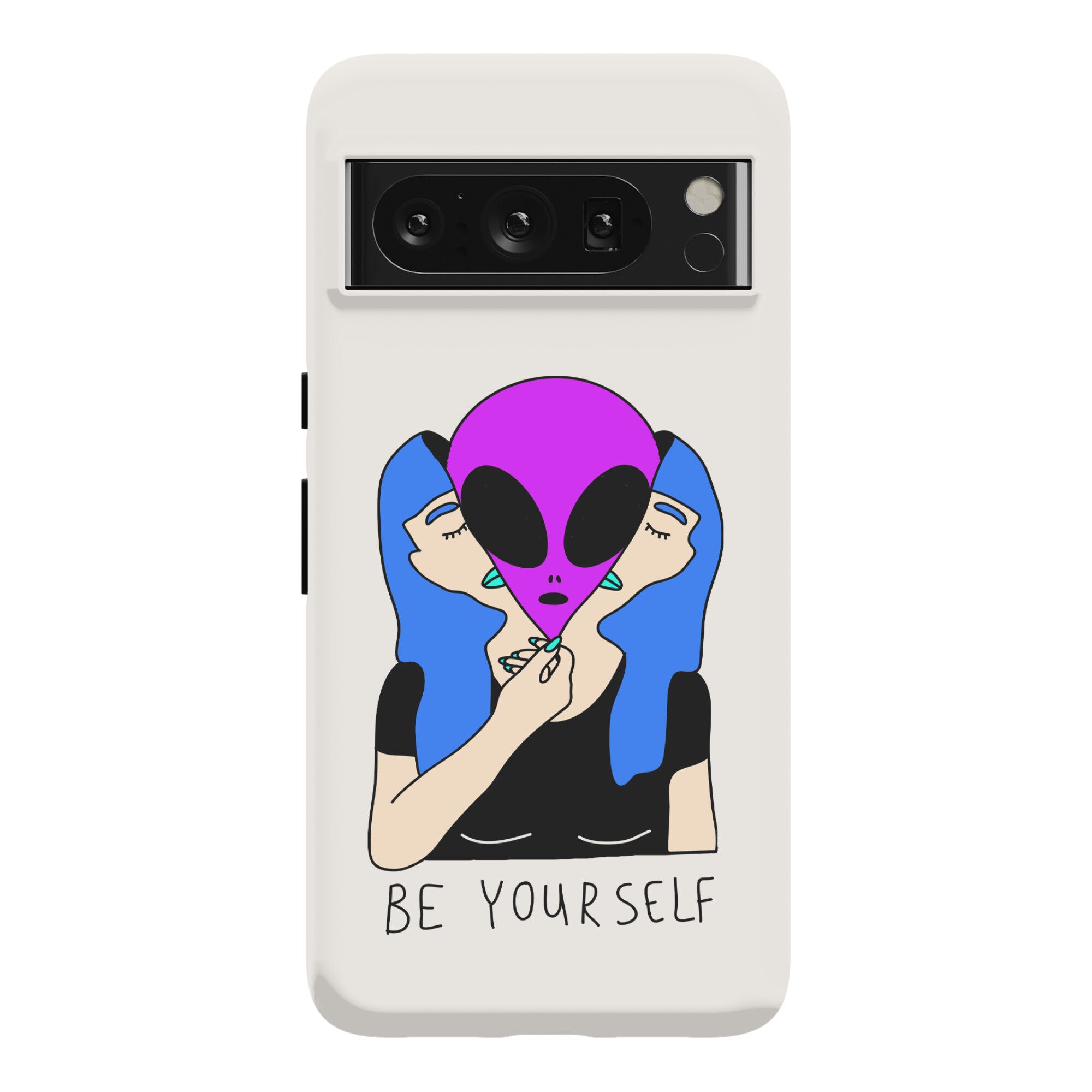 Be Yourself Alien Phone Case